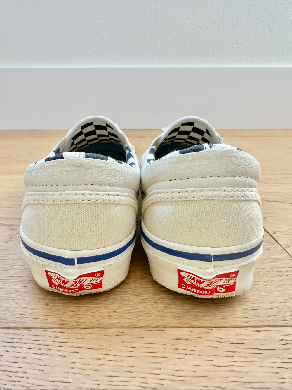 Vans Vault OG Inside Out Classic Checkerboard Slip-On Rare 7.5 - Picture 3 of 8